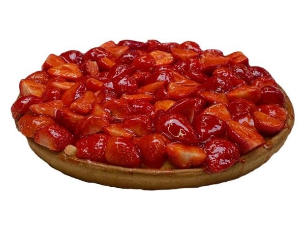 Aardbeivlaai/koekbodem